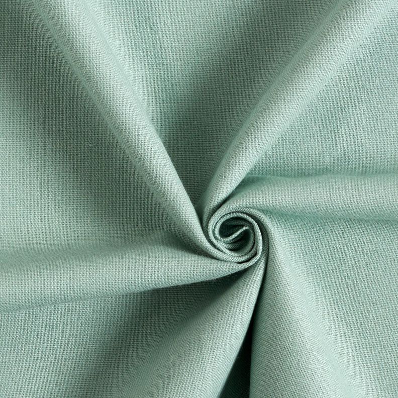 Pur lin lourd Uni – eucalyptus,  image number 1
