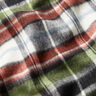 Tissu pour manteau double face Carreaux écossais – gris/carmin,  thumbnail number 3