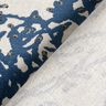 Tissu de décoration Semi-panama Magnifiques coraux – bleu marine/nature,  thumbnail number 4