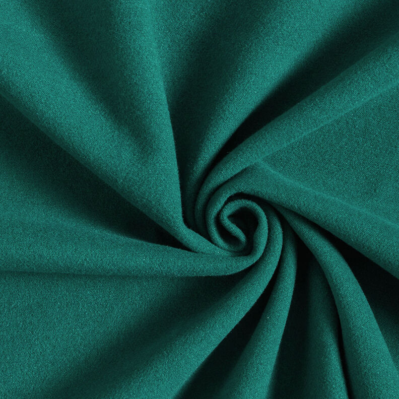 Tissu en polyester recyclé pour manteau – vert sapin,  image number 1