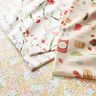 Tissu de décoration Semi-panama Gâteaux et tartelettes – beige clair/rose,  thumbnail number 5