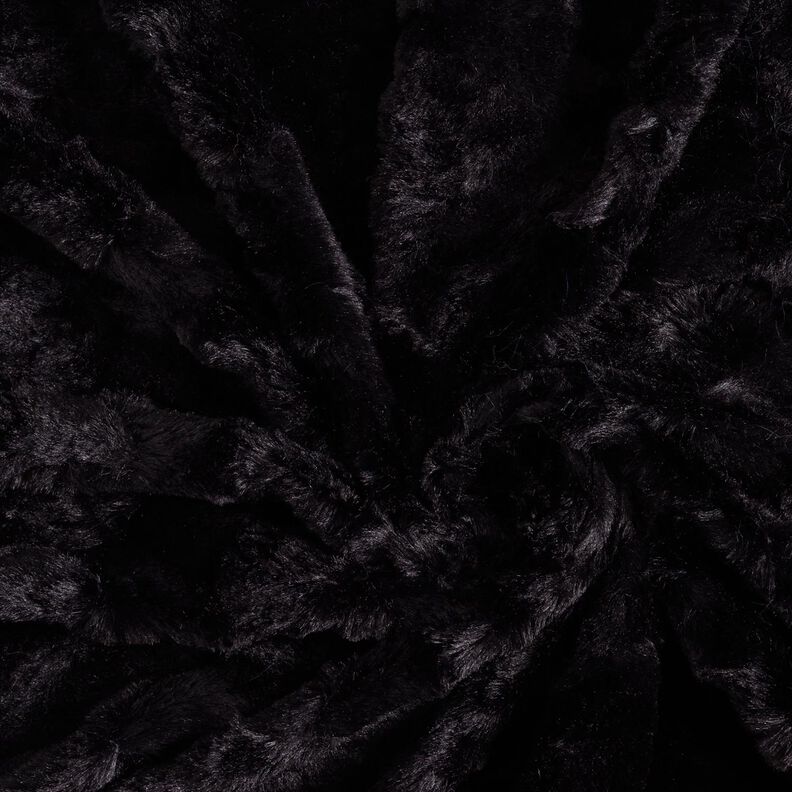 Fourrure synthétique Tourbillon – noir,  image number 4
