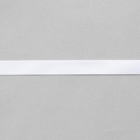 Ruban de satin [9 mm] – blanc, 