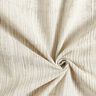 Tissu pour voilages Mélange lin Rayures irrégulières  – beige foncé/nature,  thumbnail number 3