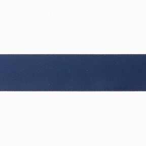 Ruban de satin [25 mm] – bleu marine, 