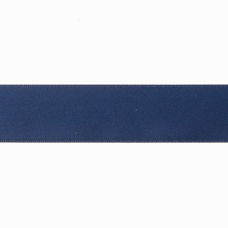Ruban de satin [25 mm] – bleu marine,  image number 1