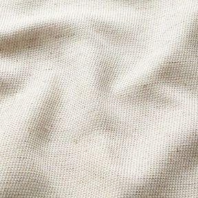 Tissu de décoration Jacquard Aspect naturel – beige foncé, 