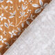 Tissu double gaze de coton Vrilles de fleurs – brun faon,  thumbnail number 4