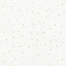 Tissu double gaze de coton taches dorées éparses – blanc/or,  thumbnail number 1