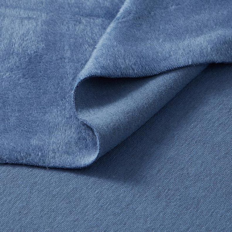 Polaire alpin Sweat douillet Uni – bleu jean,  image number 4