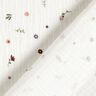 Tissu double gaze de coton Petites fleurs – ivoire,  thumbnail number 4