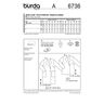 Veste / Manteau, Burda 6736,  thumbnail number 7