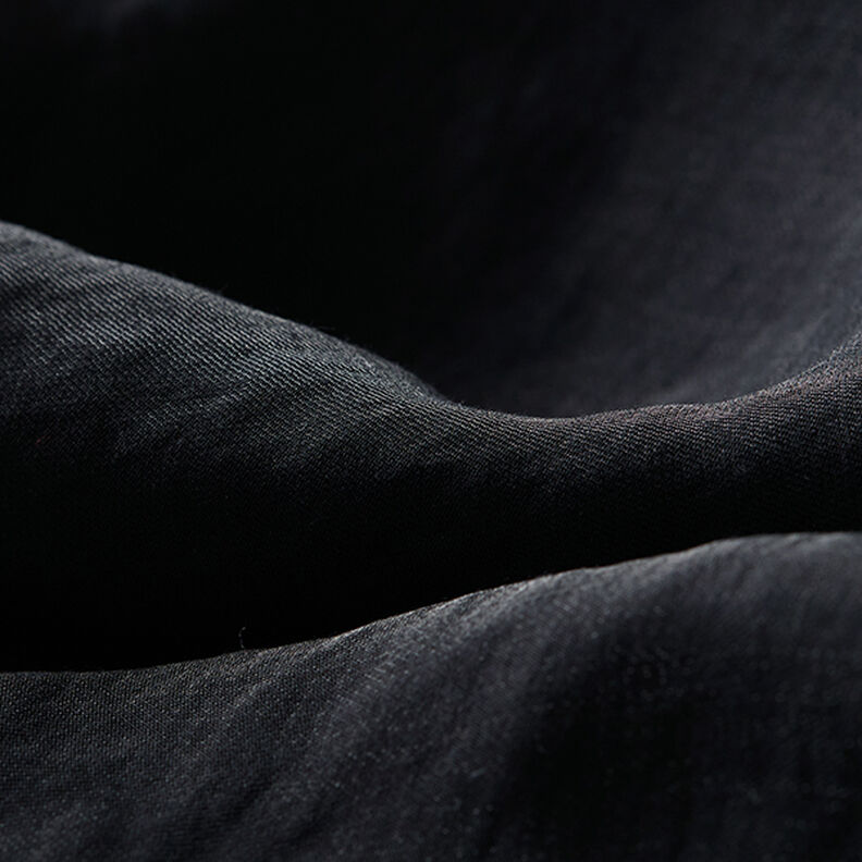 Mélange viscose Reflet brillant – noir, image number 3