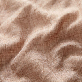 Voile mélangé froissé – cannelle, 