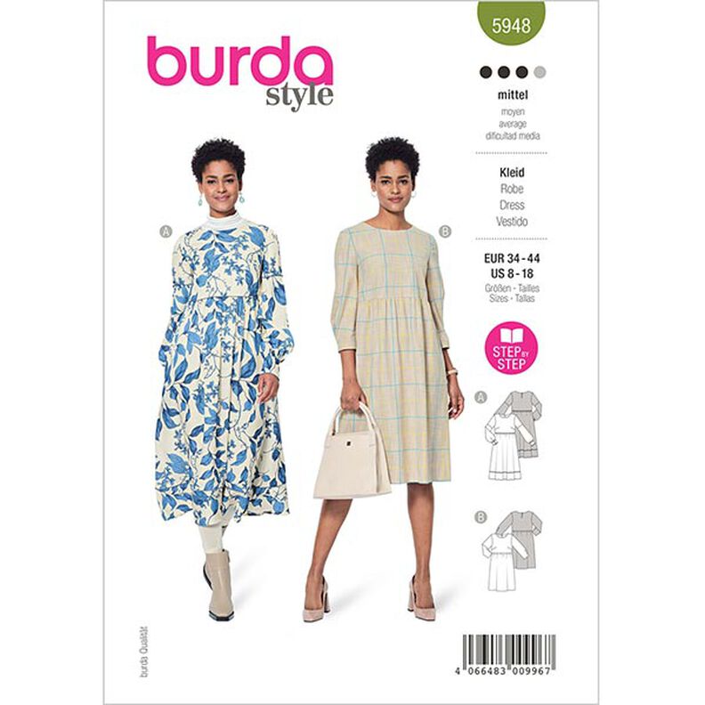 Robe | Burda 5948 | 34-44,  image number 1