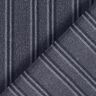 Tissu de coton à rayures écrasées – bleu marine,  thumbnail number 4