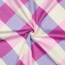 Satin de coton Large Gingham | Nerida Hansen – violet pastel/écru,  thumbnail number 3