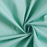 Coton enduit petits pois – bleu aqua,  thumbnail number 4
