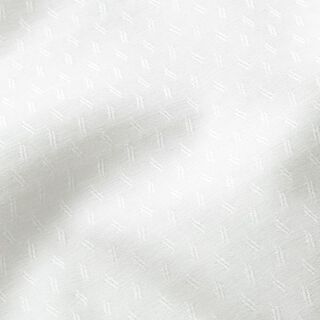 Coton stretch jacquard grains de riz – écru, 