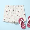 Ajour Jersey coton Fleurs de maison de campagne – ivoire,  thumbnail number 5