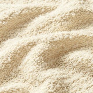 Coton Tricot fin effet scintillant – écru, 