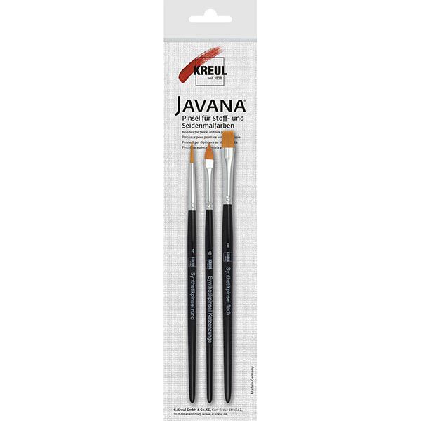 Javana Pinceaux pour tissus délicats Set [3 Pièces] | Kreul,  image number 1
