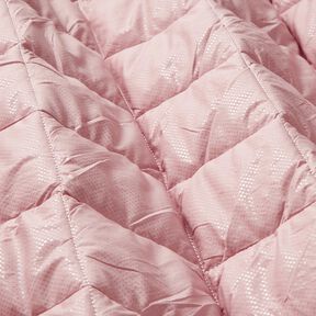 Tissu matelassé Losanges légèrement brillants – rose clair, 