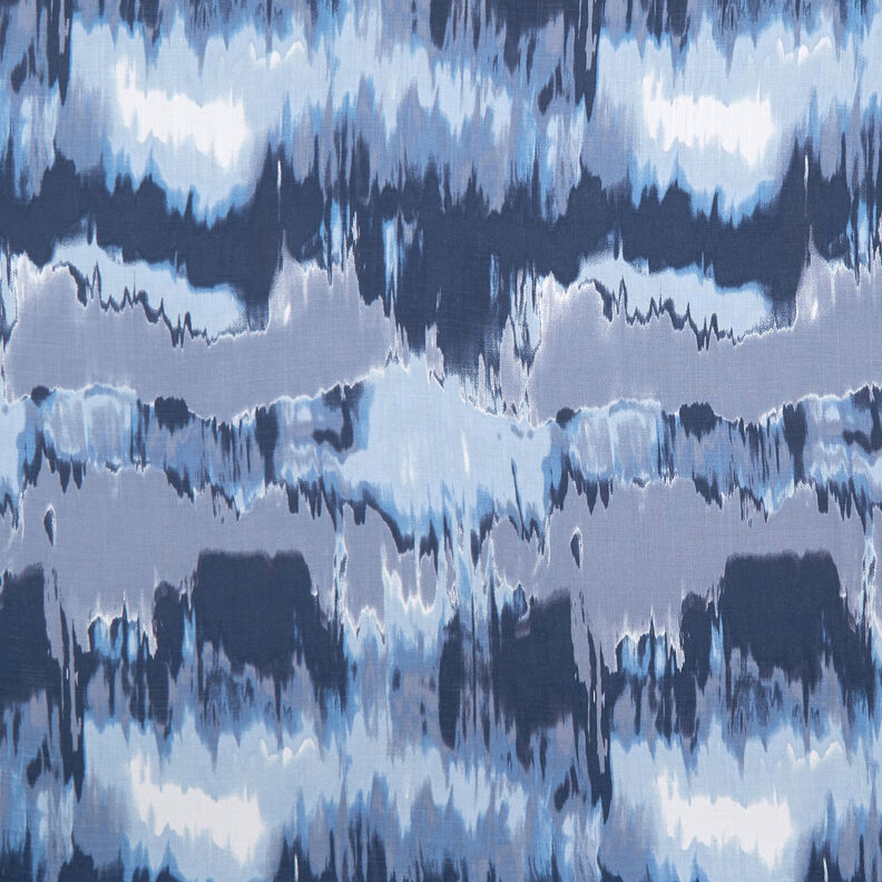 Tissu en viscose Reflet dans l’eau – bleu acier/jean bleu clair,  image number 1
