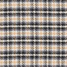 Tissu pour manteau Carreaux classiques – écru/anthracite,  thumbnail number 1
