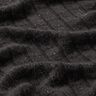 Tissu maille Tissu ajouré à rayures pailletées élégantes – noir,  thumbnail number 2