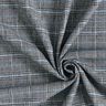 Mélange viscose Prince de Galles abstrait – bleu roi/noir,  thumbnail number 3
