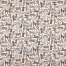 Tissu de décoration Semi-panama chats – nature,  thumbnail number 1