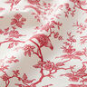 Tissu en coton Cretonne Oiseaux – rouge/écru,  thumbnail number 2