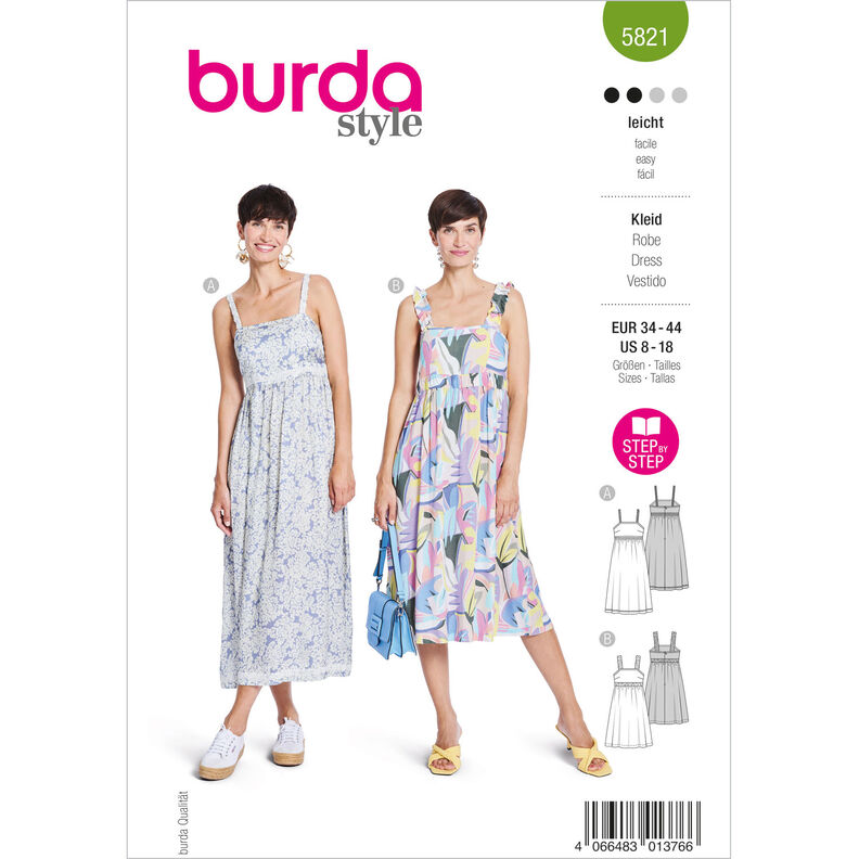 Robe | Burda 5821 | 34-44,  image number 1