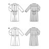 Robe - Grande taille | Burda 5882 | 44-54,  thumbnail number 8
