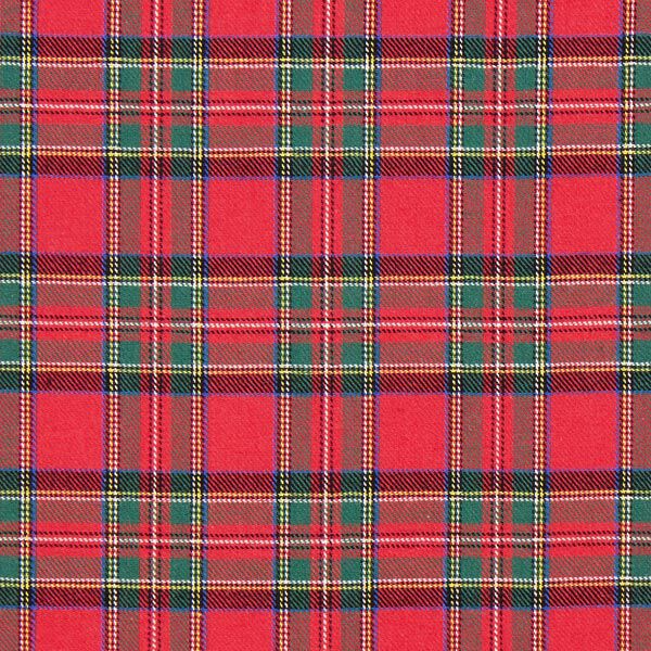 Flanelle coton Carreau écossais Glenside – rouge,  image number 1