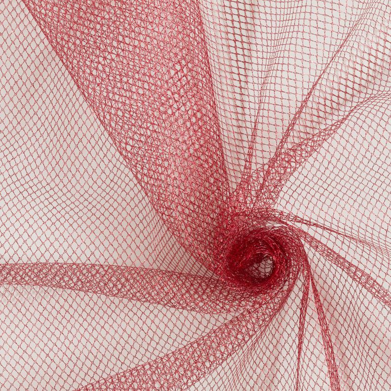 Tulle Métallique – carmin,  image number 4