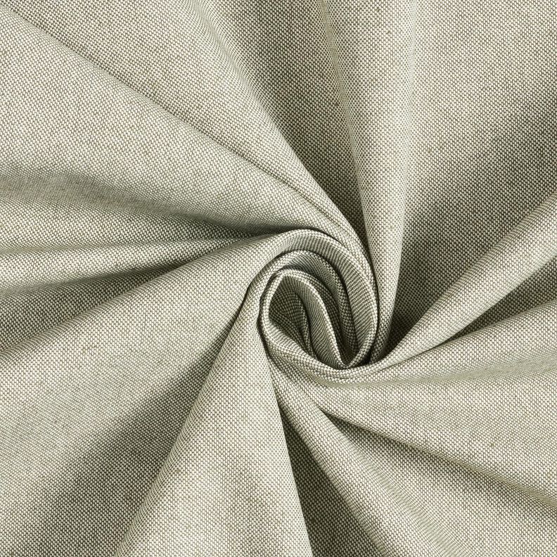 Tissu de décoration Semi-panama bicolore – olive foncé/nature,  image number 1