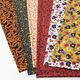 Jersey modal Tencel™ Impression Animal | by Poppy – rose/ocre – Échantillon,  thumbnail number 5
