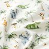 Jersey coton Bébés animaux de la jungle Impression numérique – écru,  thumbnail number 2