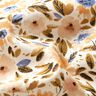 Popeline de coton Mer de fleurs – noix de cajou/blanc,  thumbnail number 2