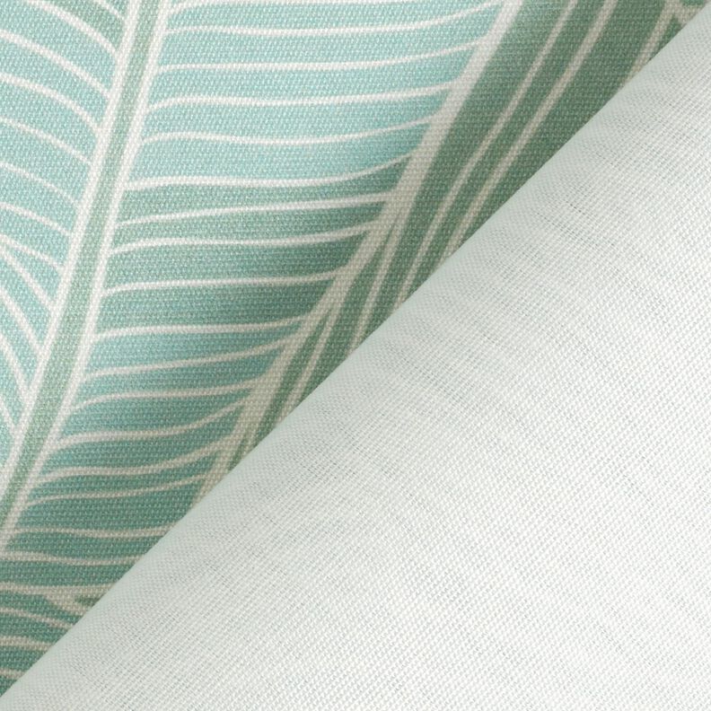 Tissu d’extérieur Canvas lignes de feuilles – eucalyptus,  image number 5