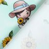 Jersey coton Tournesols fille | Glitzerpüppi – bleu glacier/jaune soleil,  thumbnail number 4