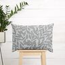 Tissu décoratif Toile Feuilles floues – gris brume/gris,  thumbnail number 7