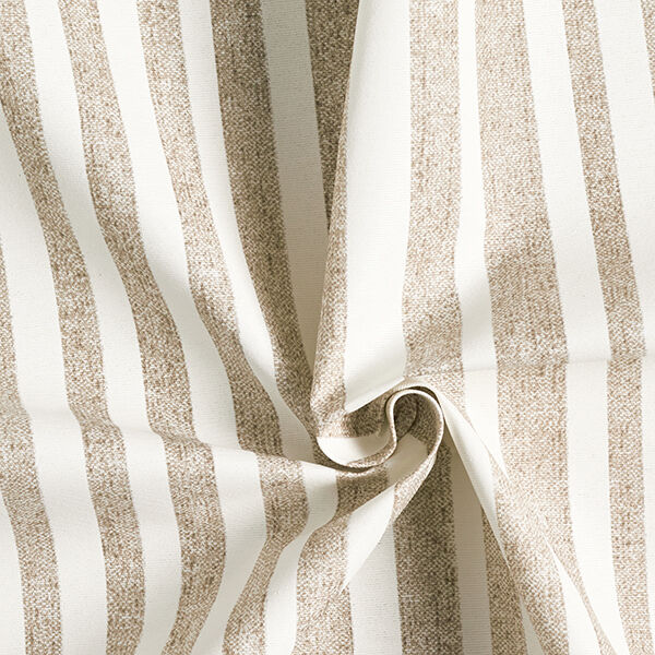 Coton enduit Rayures – beige,  image number 3