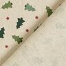 Tissu de décoration Semi-panama petits sapins – nature,  thumbnail number 4