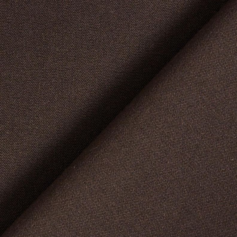 Stretch moyen uni pour pantalon – marron noir,  image number 3