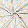 Jersey coton Tendre prairie fleurie – ivoire/lilas pastel,  thumbnail number 3