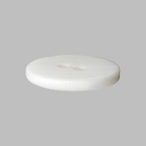 Bouton nacré pastel - blanc, 