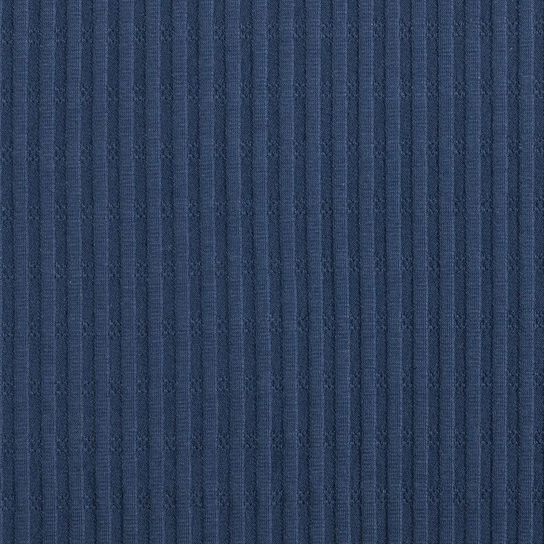 Jersey côtelé Modèle de tricot – bleu nuit,  image number 1